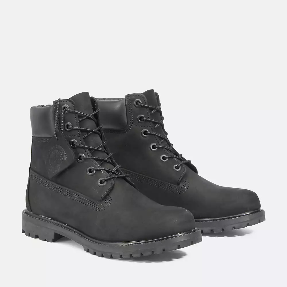 Black Timberland Women’s Boots US10